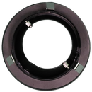 4" Baffle Black Trim