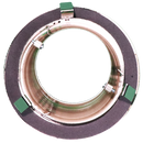 4" Baffle Brush Nickel Trim