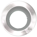 4" Baffle Brush Nickel Trim