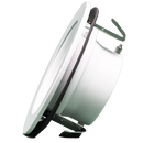 4" Baffle White Trim