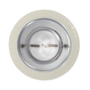 5' Alzak Chrome Reflector With White Ring