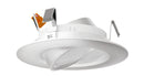 4" Gimbal LED Retrofit 5CCT,8W, 700Lm, CRI90, Dimmable, White : SRT400GPAWH