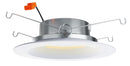 5" & 6" LED Retrofit with Night Light, 5CCT, 12W, 900Lm, CRI90, Dimmable, White : SRT560PANL