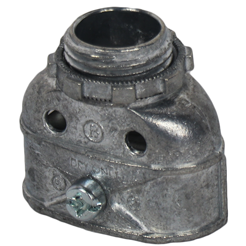 3/8'' BX Duplex Connector Zinc Die Cast