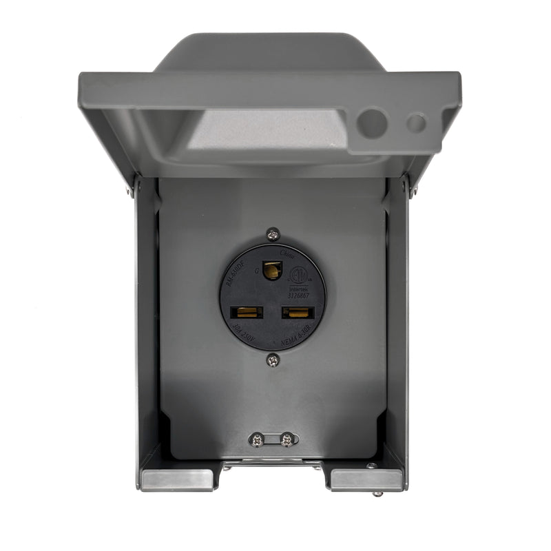 RV/EV power outlet box, 30AMP, 250V, NEMA 6-30R : SWD21430EV