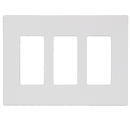 Three Gang Screwless Decorative Plate : SWD45631