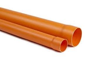 Tel Pipe 10 Feet Length-4" Orange