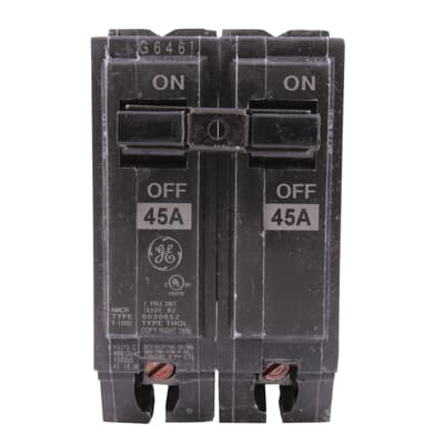 15Amp | 1-Pole | GE™  Q-Line slim 1/2 inch Feeder Plug-in Circuit Breaker