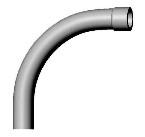 PVC {SCH-40} 90 Degree Elbow {1"}