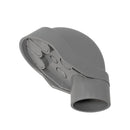 1-1/4''  PVC Weatherhead Service Entrance Cap : KPF-WH-125