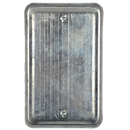 4"x 2 1/2" Utility Box Cover Plate Metal