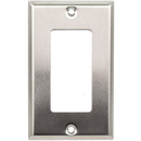 Single Gang Decorative Plate Stainless Steel : SWD45721