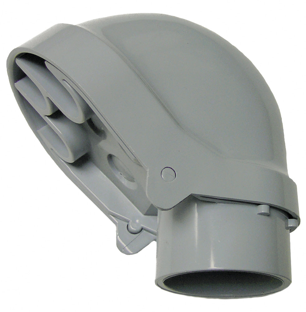 Split Pvc Weatherhead 2'' PVC Weatherhead {Service Entrance Cap} (E998J)