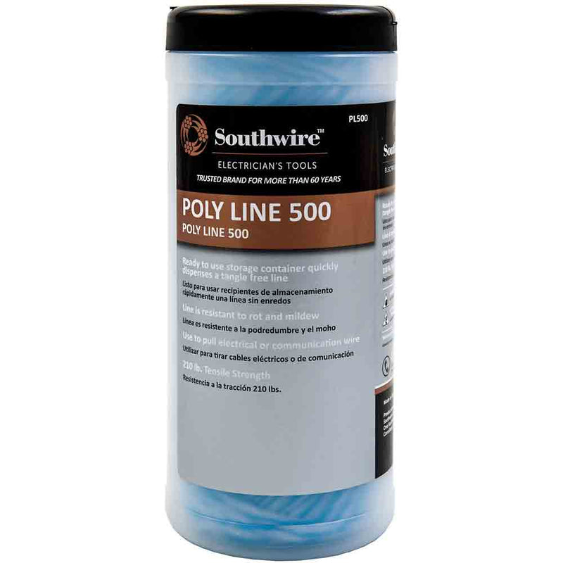 500' 210 lbs. Tensile Strength Poly Line